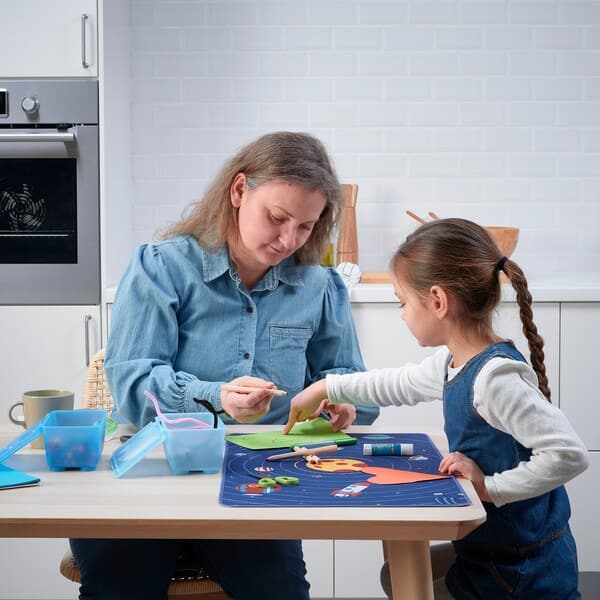 Ikea AFTONSPARV - Desk pad, space/blue, 38x60 cm