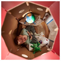 AFTONSPARV - Children's tent, rocket white/red - best price from Maltashopper.com 00556462