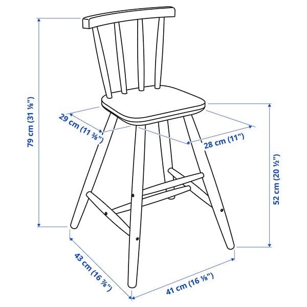AGAM - Junior chair, black - best price from Maltashopper.com 70253541