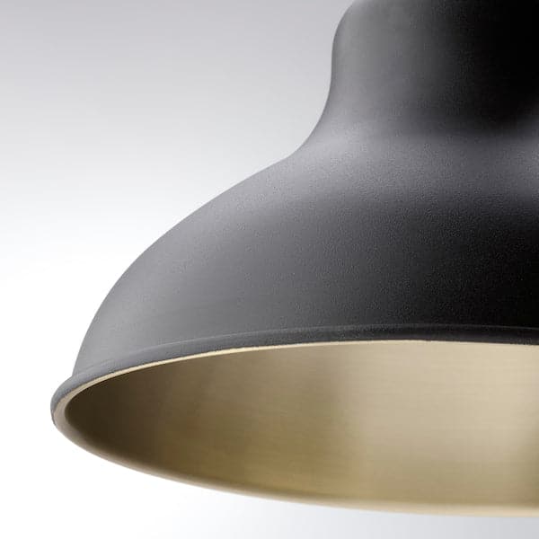 AGUNNARYD - Pendant lamp with 3 lamps, black, 122 cm - best price from Maltashopper.com 30342163