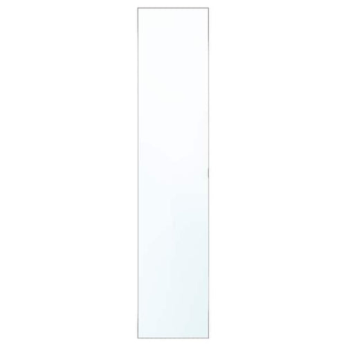 ÅHEIM - Door with hinges, mirror glass, 50x229 cm