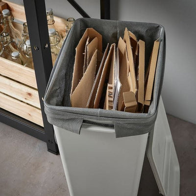 AJÖSS - Waste sorting bag, dark grey, 56x67 cm/35 l - best price from Maltashopper.com 60439366