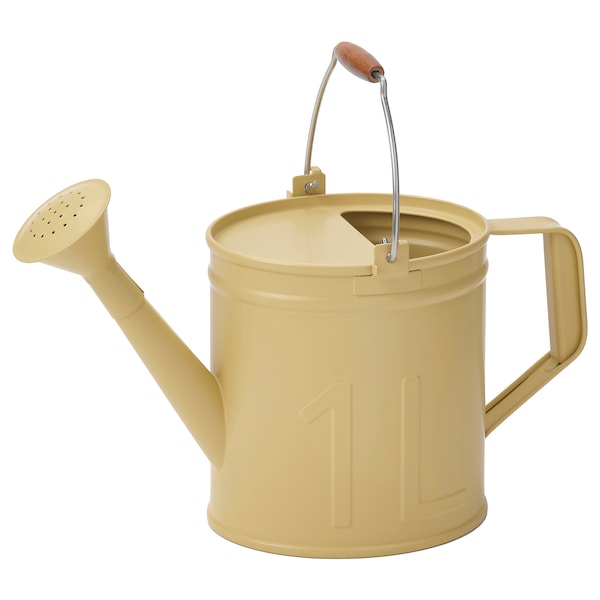 ÅKERBÄR - Watering can, in/outdoor yellow, 1 l