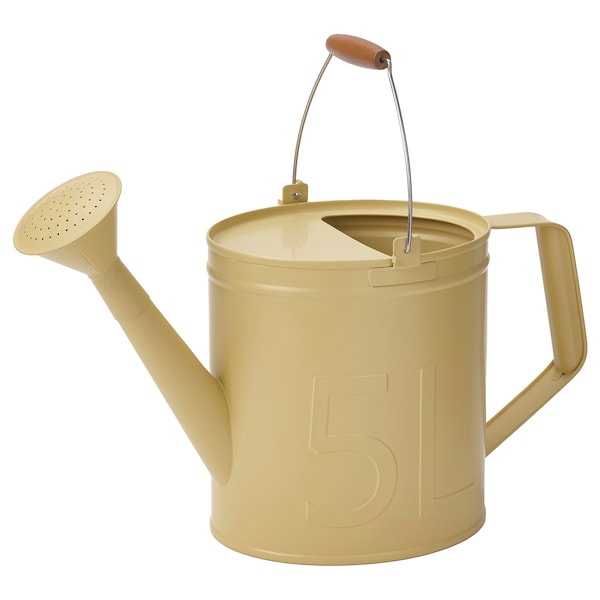 ÅKERBÄR - Watering can, in/outdoor yellow, 5 l