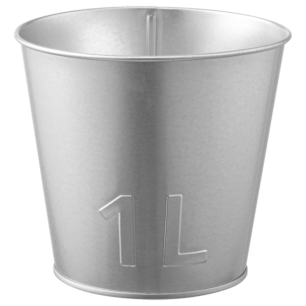 ÅKERBÄR - Plant pot, in/outdoor/galvanised, 12 cm - best price from Maltashopper.com 90497699