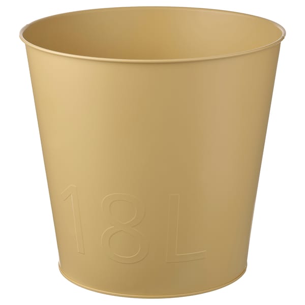 ÅKERBÄR - Plant pot, in/outdoor yellow, 32 cm