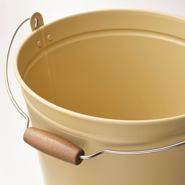 ÅKERBÄR - Bucket/pot holder, indoor/outdoor yellow, 10 l - best price from Maltashopper.com 30561320