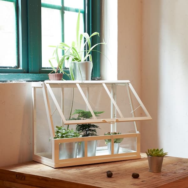 ÅKERBÄR - Greenhouse, in/outdoor/white, 45 cm - best price from Maltashopper.com 30537170