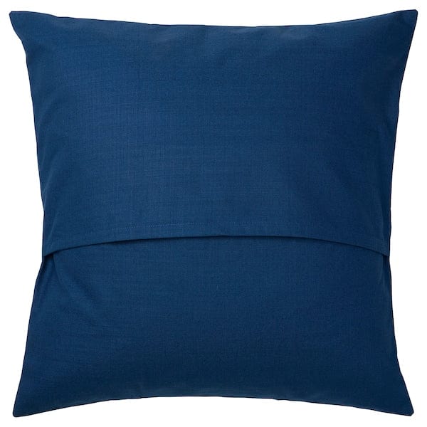 Ikea ÅKERNEJLIKA - Cushion cover, blue embroidery, 50x50 cm