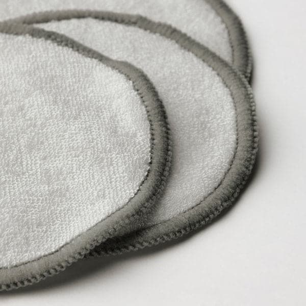 ÅKERRÄTTIKA - Reusable cleansing pads with bag, white/green - best price from Maltashopper.com 30540182