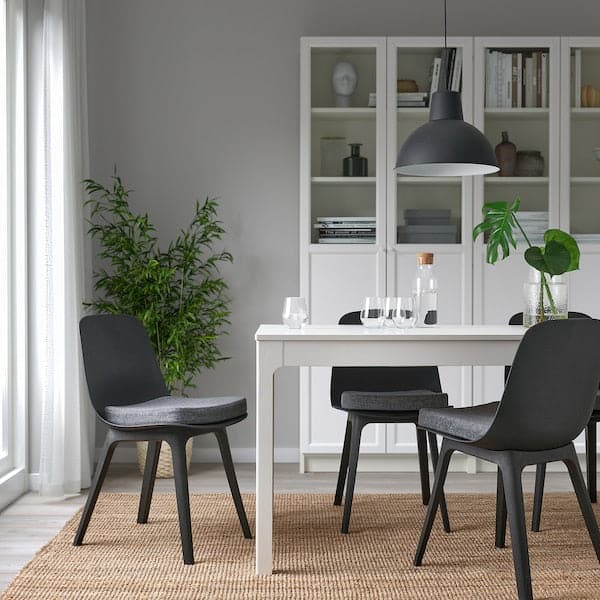 ÅKERVINDEFLY - Chair cushion, grey, , 39/35x37x5 cm - best price from Maltashopper.com 40554362