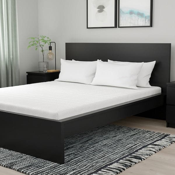 ÅKREHAMN Foam mattress, rigid, white , 180x200 cm - best price from Maltashopper.com 80508047