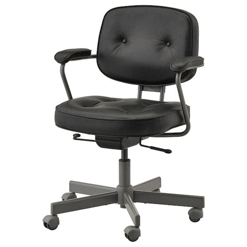 ALEFJÄLL Office Chair - Black Glose ,