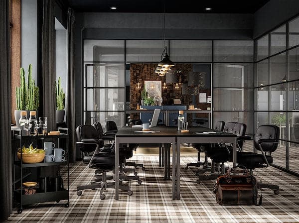 ALEFJÄLL Office Chair - Black Glose , - best price from Maltashopper.com 70367458