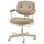 ALEFJÄLL Office Chair - Beige Grann ,
