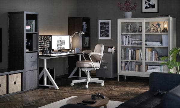 ALEFJÄLL Office Chair - Beige Grann , - Premium Chairs from Ikea - Just €388.99! Shop now at Maltashopper.com