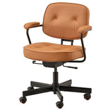 ALEFJÄLL office chair, Grann golden-brown, 64 cm
