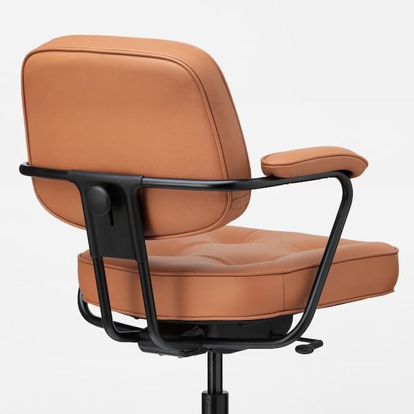 ALEFJÄLL Office Chair - Grann Brown Ochre , - best price from Maltashopper.com 40419982