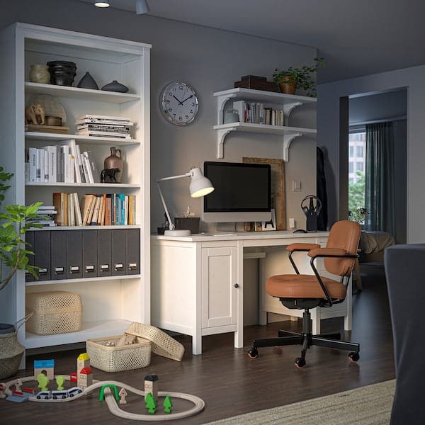Ikea ALEFJÄLL Office Chair - Grann Brown Ochre ,