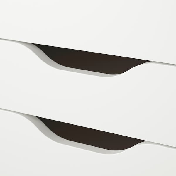 ALEX - Drawer unit on castors, white, 67x66 cm - best price from Maltashopper.com 80485423