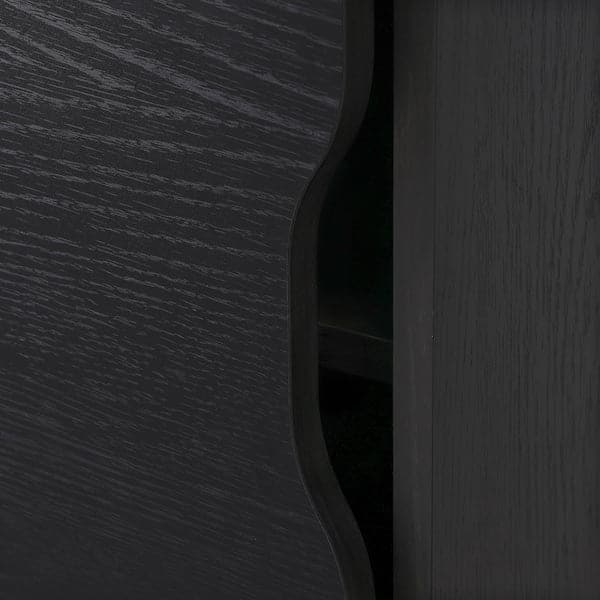ALEX - Storage element with castors, brown/black, , 36x76 cm - best price from Maltashopper.com 59541954