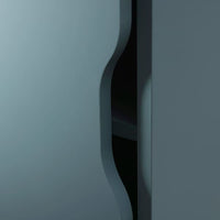 ALEX - Storage unit, grey/turquoise, 36x70 cm - best price from Maltashopper.com 40563762