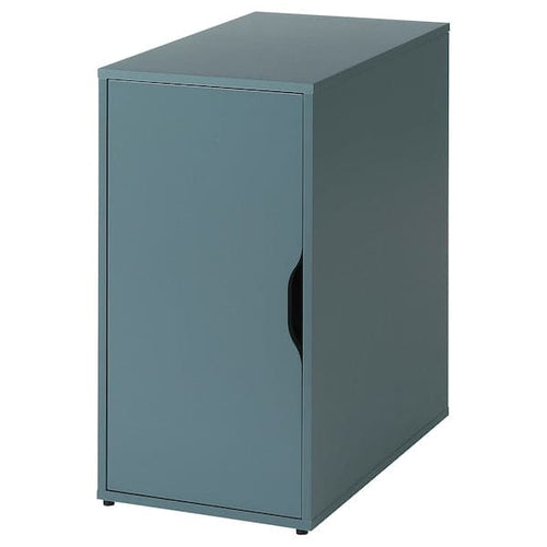 ALEX - Storage unit, grey/turquoise, 36x70 cm