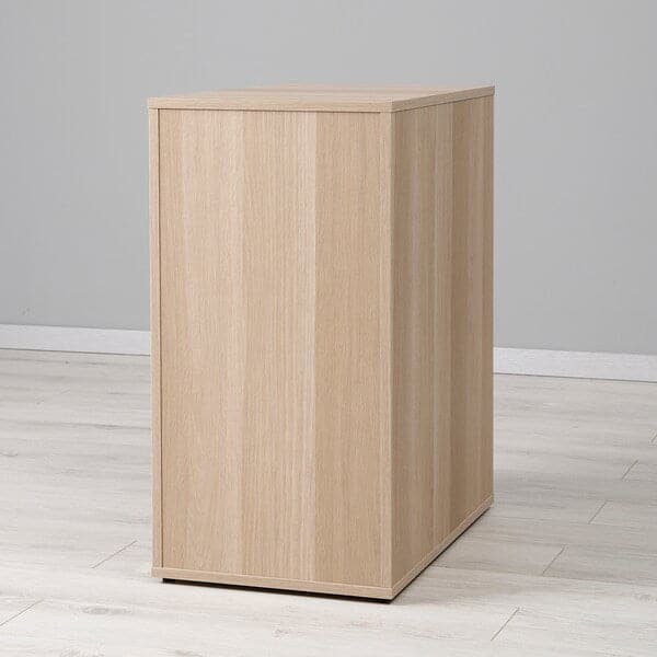 Ikea ALEX - Storage unit, white stained/oak effect, 36x70 cm