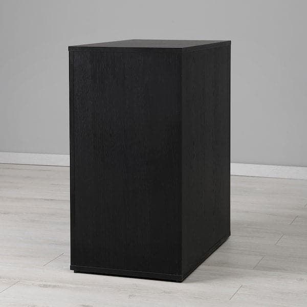 ALEX - Storage element, black/brown, , 36x70 cm - best price from Maltashopper.com 70563765