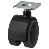 ALEX castor, black, 50 mm, 4 pack
