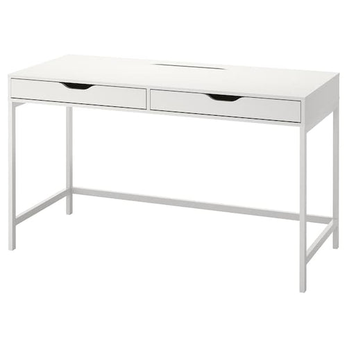 ALEX - Desk, white, 132x58 cm