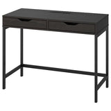 ALEX desk, black-brown, 100x48 cm