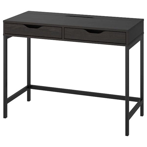 ALEX Desk - black-brown 100x48 cm , 100x48 cm
