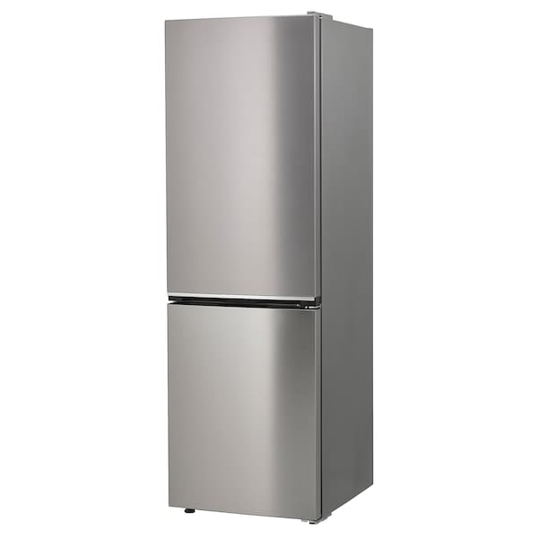 Ikea ALINGSÅS - Fridge/freezer, IKEA 500 freestanding/inox,210/106 l
