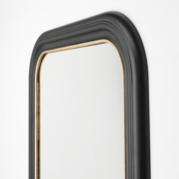 ALMARÖD - Mirror, black, 70x120 cm - best price from Maltashopper.com 10454284