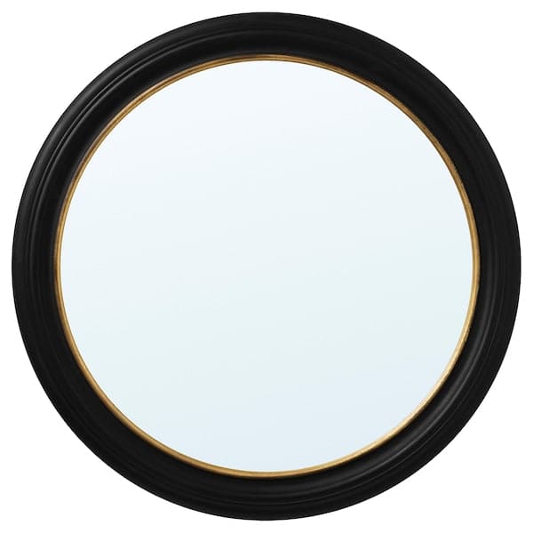 ALMARÖD - Mirror, black, 80 cm - best price from Maltashopper.com 30459134