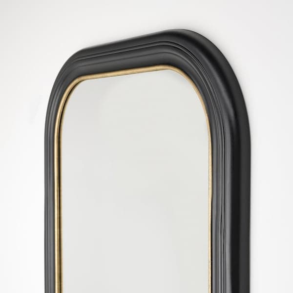 ALMARÖD - Mirror, black, 75x170 cm - best price from Maltashopper.com 00459135