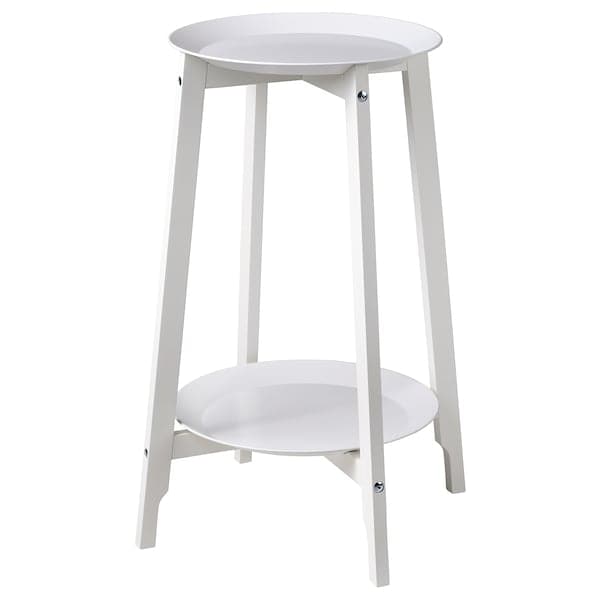 ALPVIDE - Plant stand, white, 71 cm