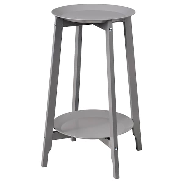 ALPVIDE - Plant stand, grey, 71 cm