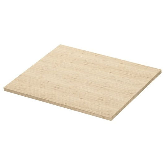Ikea ÅLSKEN - Tabletop, light bamboo/ veneer,62x49 cm