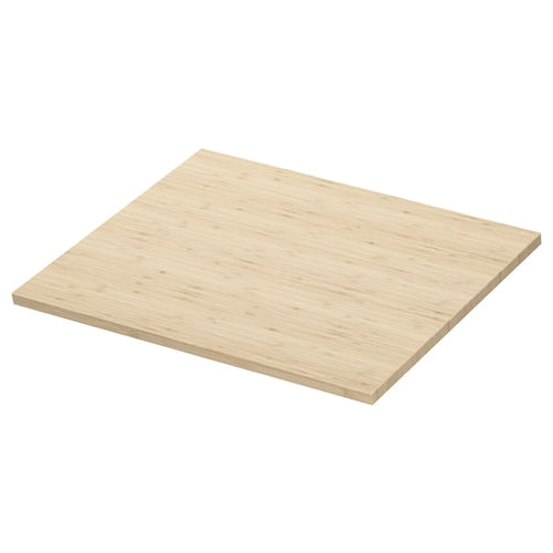 ÅLSKEN - Tabletop, light bamboo/ veneer,62x49 cm
