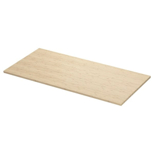 Ikea ÅLSKEN - Tabletop, light bamboo/wood veneer,122x49 cm