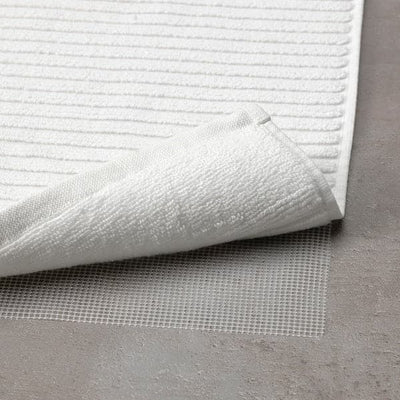 ALSTERN Bath mat, white, 20x32 - IKEA