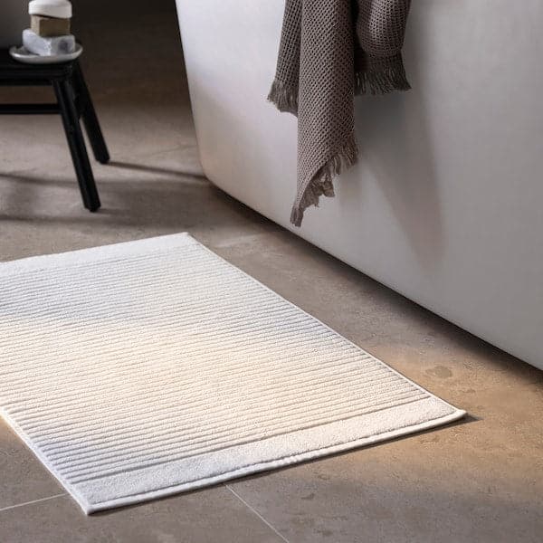 ALSTERN - Bath mat, white, 50x80 cm - best price from Maltashopper.com 00447350