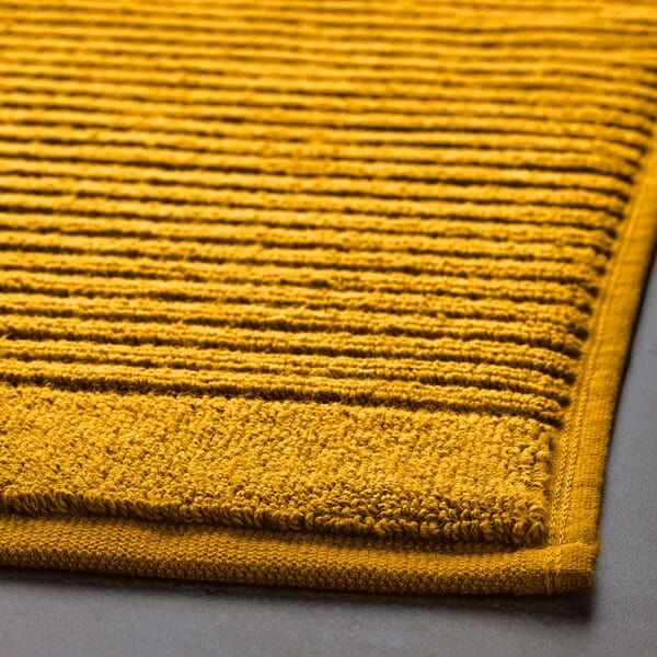 Ikea ALSTERN - Bath mat, golden-yellow, 50x80 cm