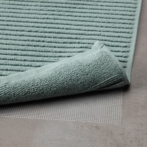 ALSTERN - Bath mat, light grey-green, 50x80 cm - best price from Maltashopper.com 90488143