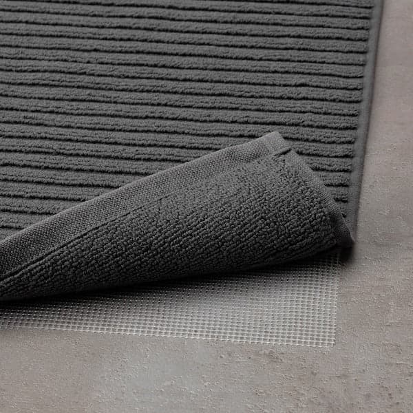 ALSTERN - Bath mat, dark grey, 50x80 cm - best price from Maltashopper.com 60447347