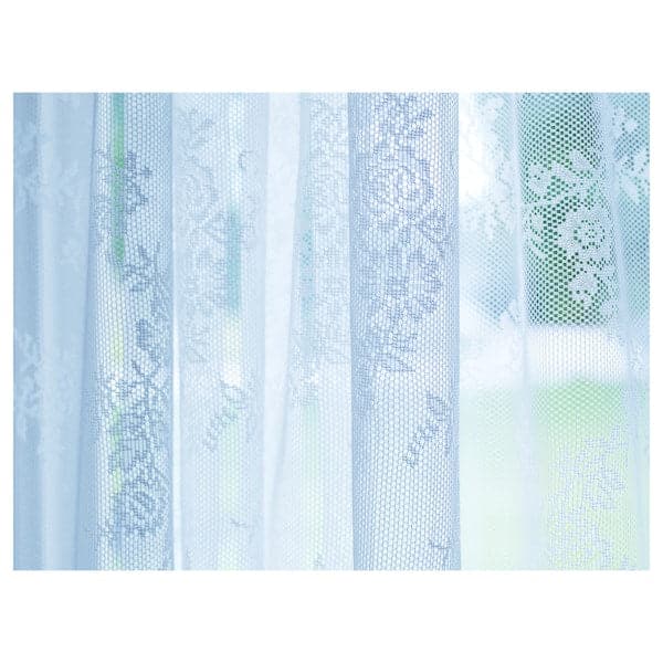 ALVINE SPETS Mesh curtains, 1 pair - dirty white 145x300 cm , 145x300 cm - Premium Curtains & Drapes from Ikea - Just €25.99! Shop now at Maltashopper.com