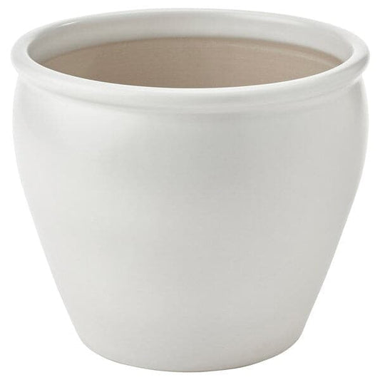 AMBRARÖNN - Plant pot, in/outdoor/white, 19 cm - best price from Maltashopper.com 00559494