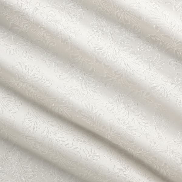 AMPELSÄV - Panel curtain, light grey-beige/leaves , - best price from Maltashopper.com 00530392